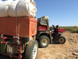 Loaded to leave Andamooka Waterhole